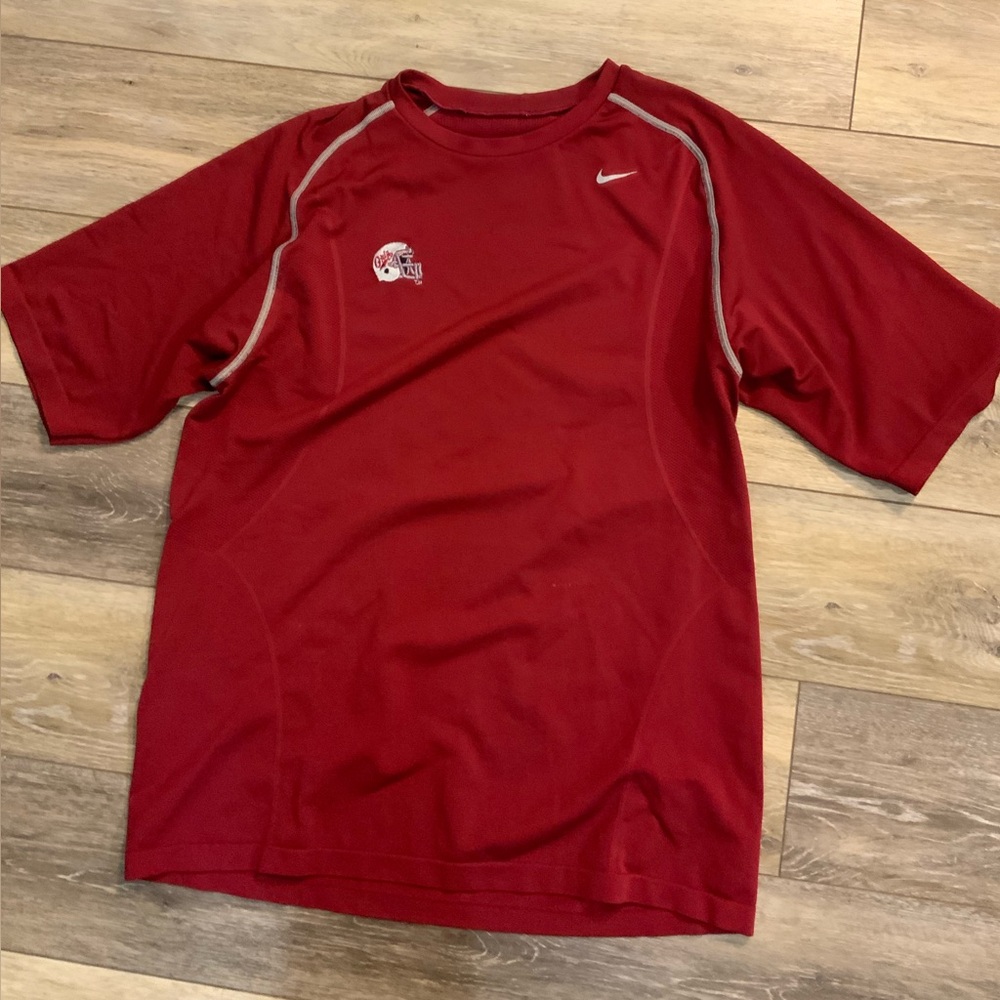 Montana GRIZ Football Nike Sports Tee. Size L